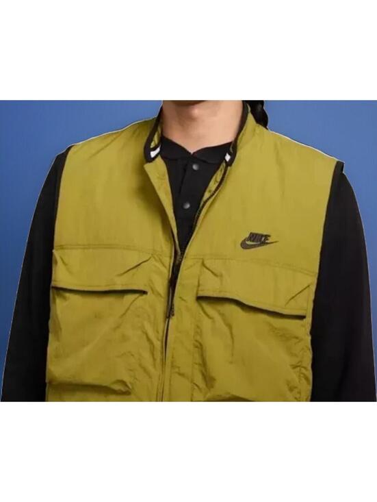 Nike Other - $125 Nike Vest Mens Large Green Tech Woven Utility Nylon  Size Large